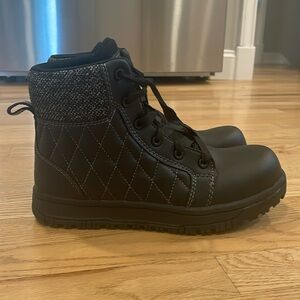Women’s Avenger Work Boot’s Metro Tall Black, Size 8.5